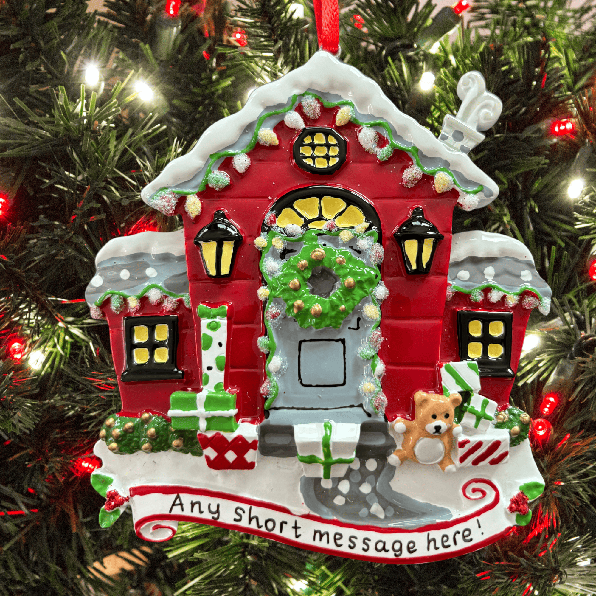 House Christmas Ornament.