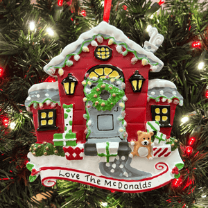 House Christmas Ornament.