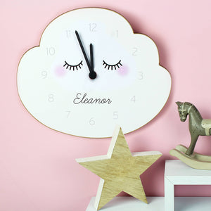 personalised cloud clock