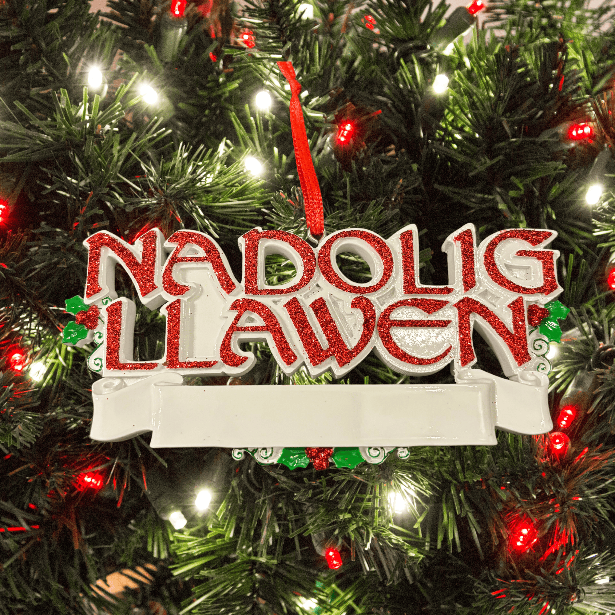 Nadolig Llawen Tree Decoration