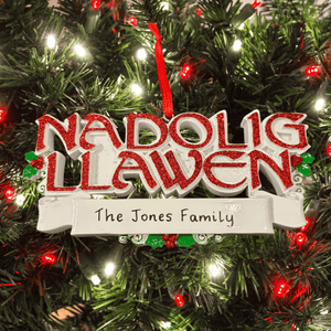 Nadolig Llawen Tree Decoration