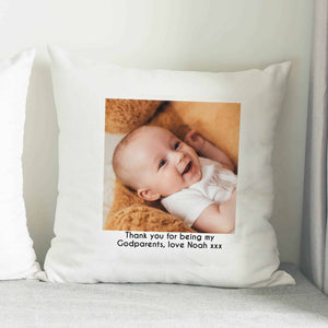 personalised photo cushion