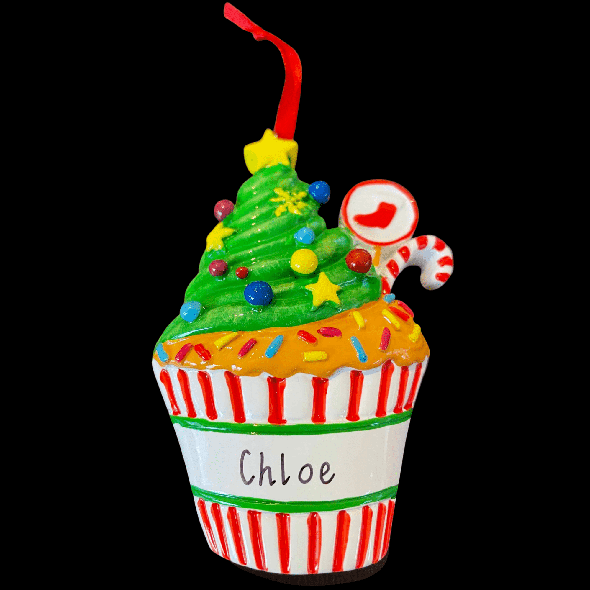 cupcake christmas tree decoration